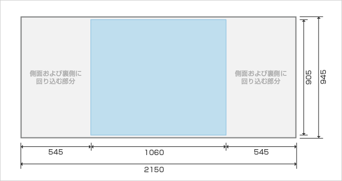 デザインカウンター 入稿イメージ図